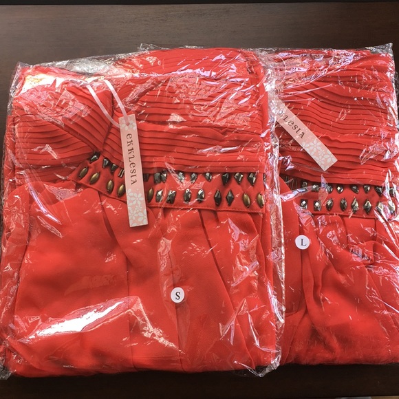 Sale! Red baby doll dress - Picture 3 of 3